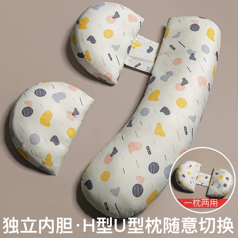 Premium Pregnancy Pillow – U-Shaped Sleep Support