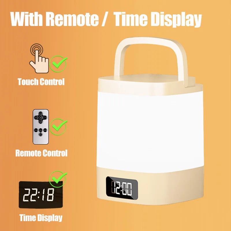 Moon Night Light – Touch Control, Rechargeable, 3 Colours