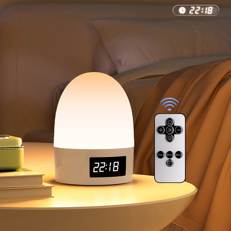 Touch Night Light – Rechargeable Bedside Lamp for Nursery | Nanalumina