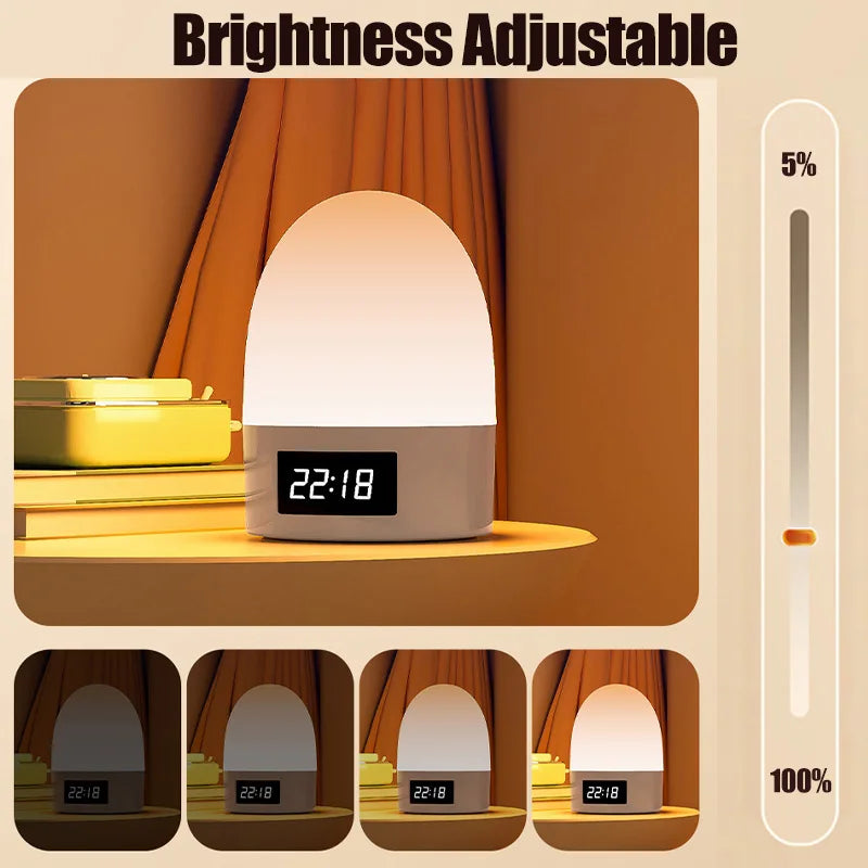 Touch Night Light – Rechargeable Bedside Lamp for Nursery