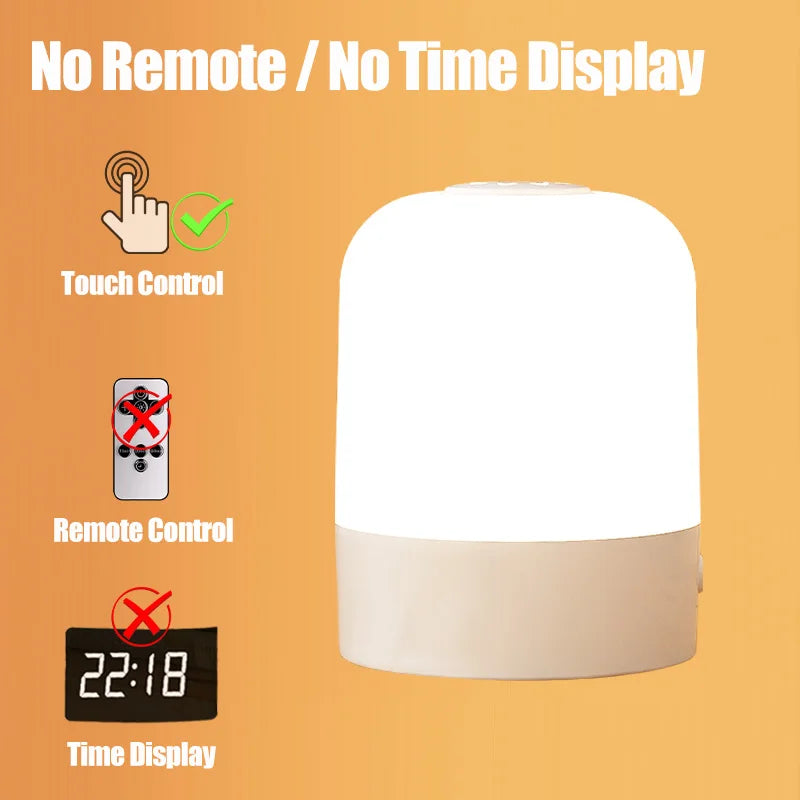 Touch Night Light – Rechargeable Bedside Lamp for Nursery