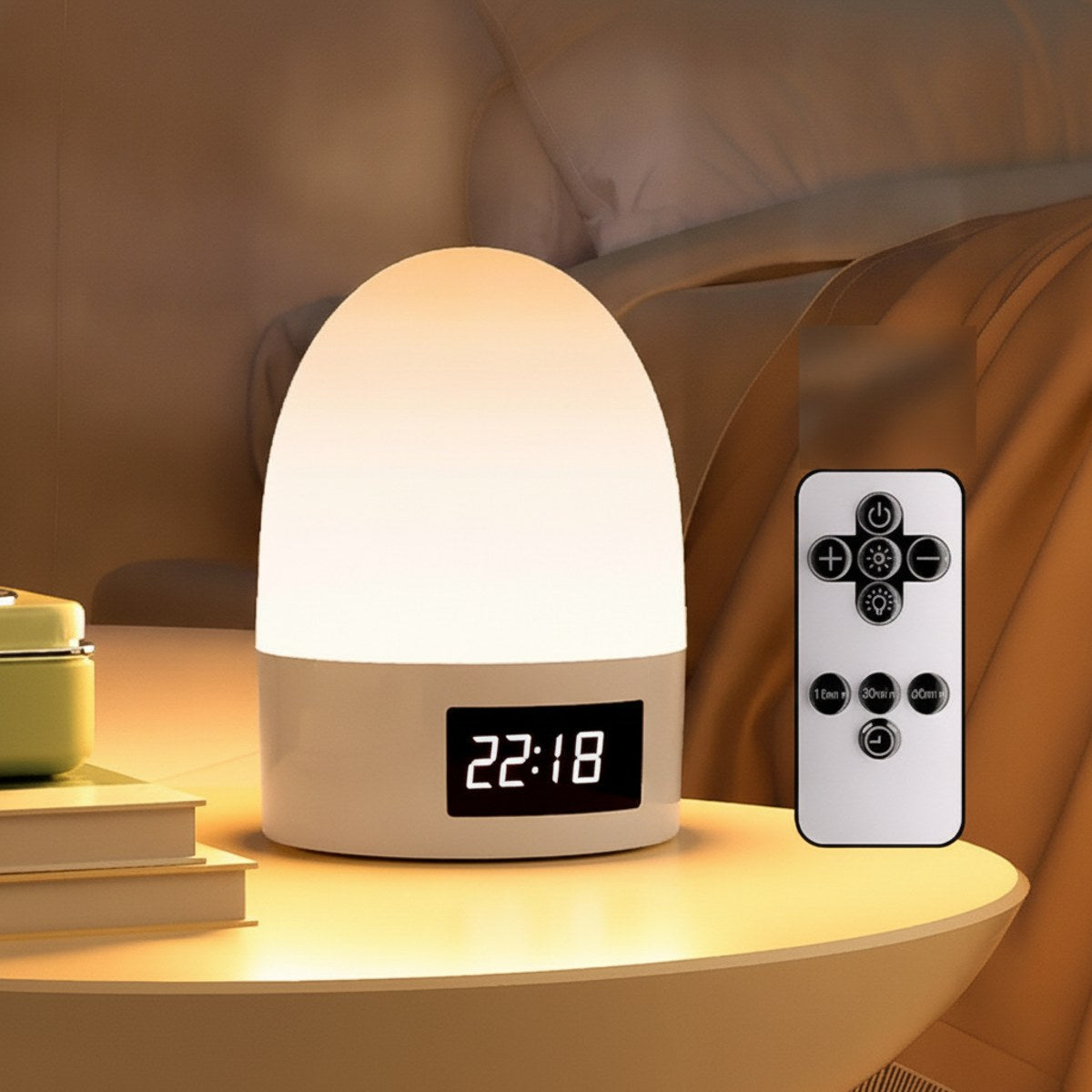 Touch Night Light Rechargeable Bedside Lamp For Nursery | Nanalumina